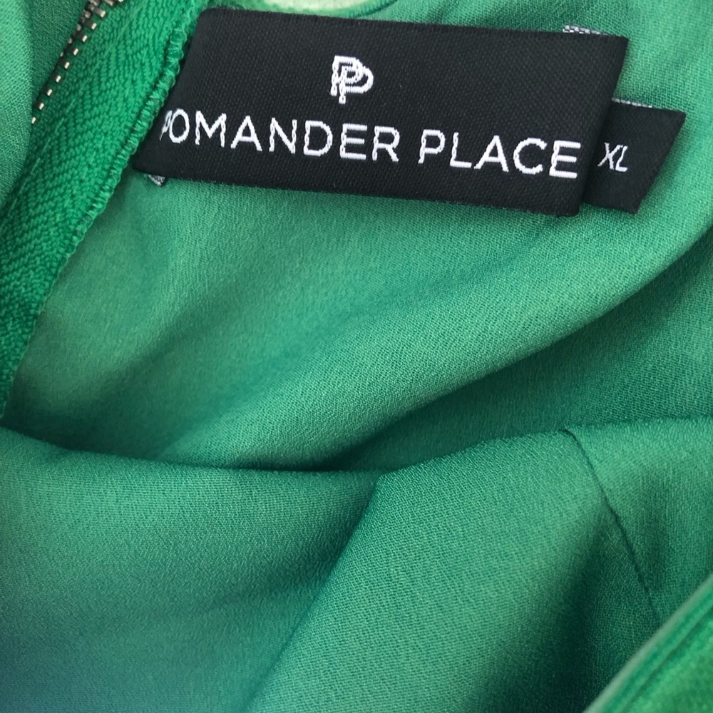 Tuckernuck Pomander Place Green Long Sleeve Blouse. Size XL - Picture 11 of 14